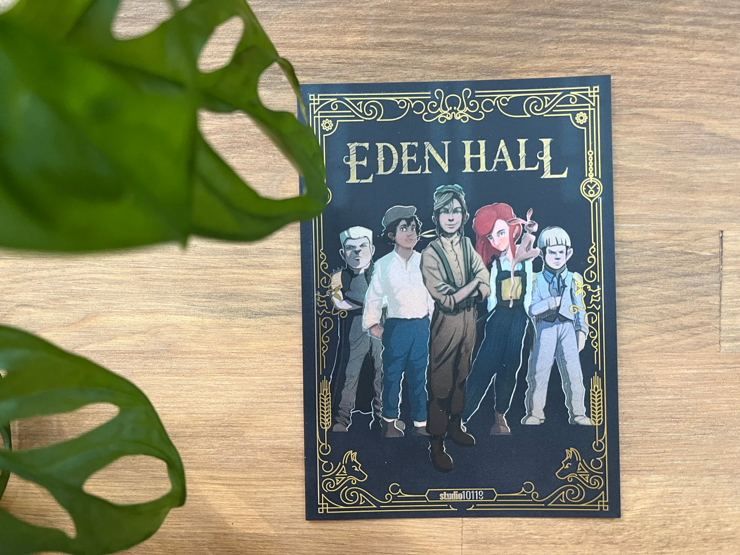 Postkarte "Eden Hall Filmplakat"